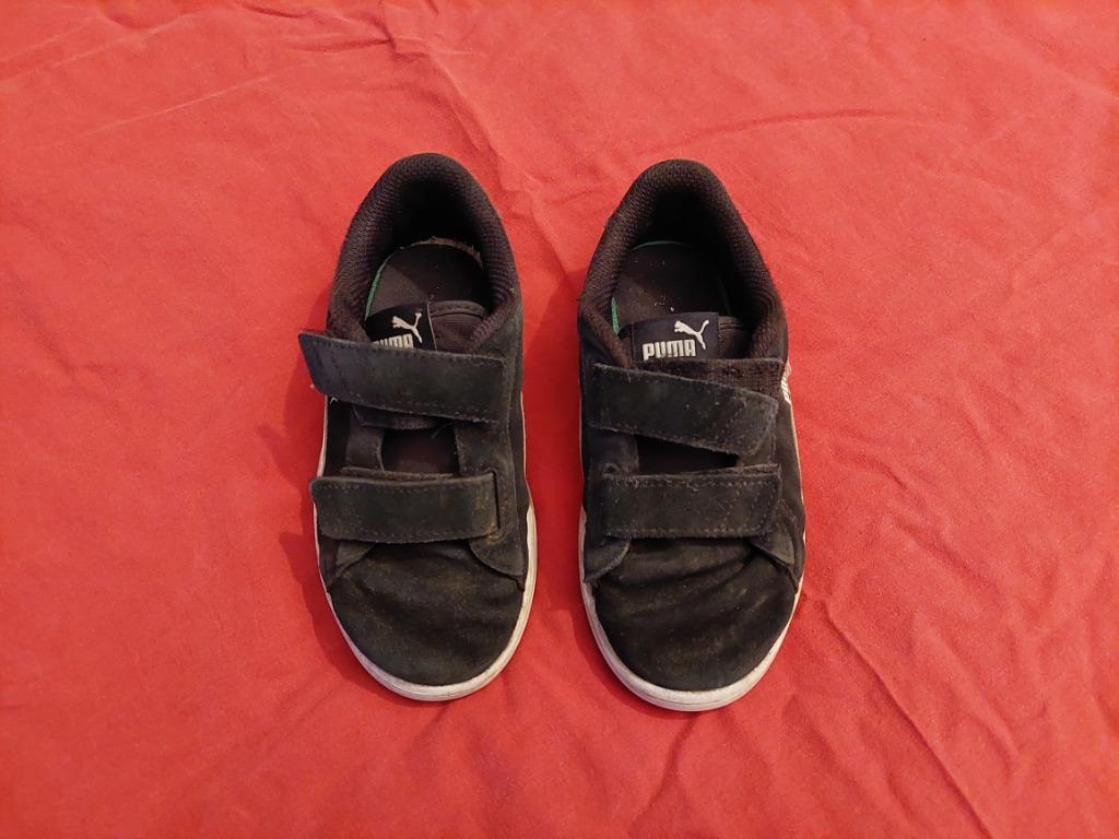 Baskets noires PUMA 29, Garçon, Puma, Enlèvement, Utilisé