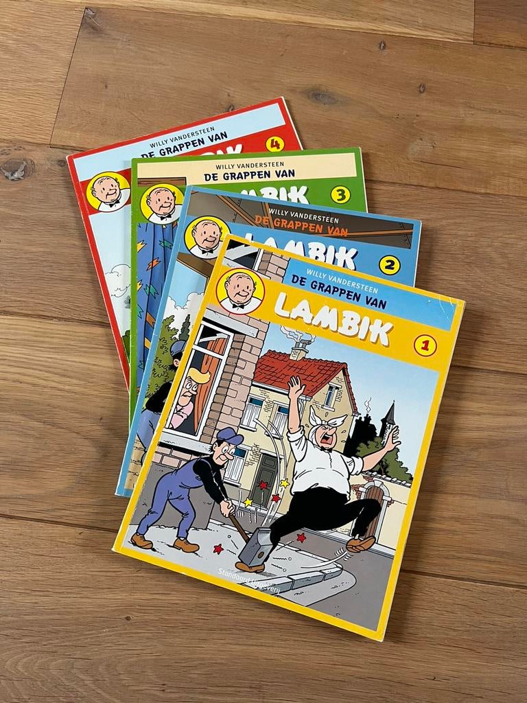 De grappen van Lambik stripverhalen, Boeken, Meerdere stripboeken, Ophalen of Verzenden, Gelezen, Willy Vandersteen
