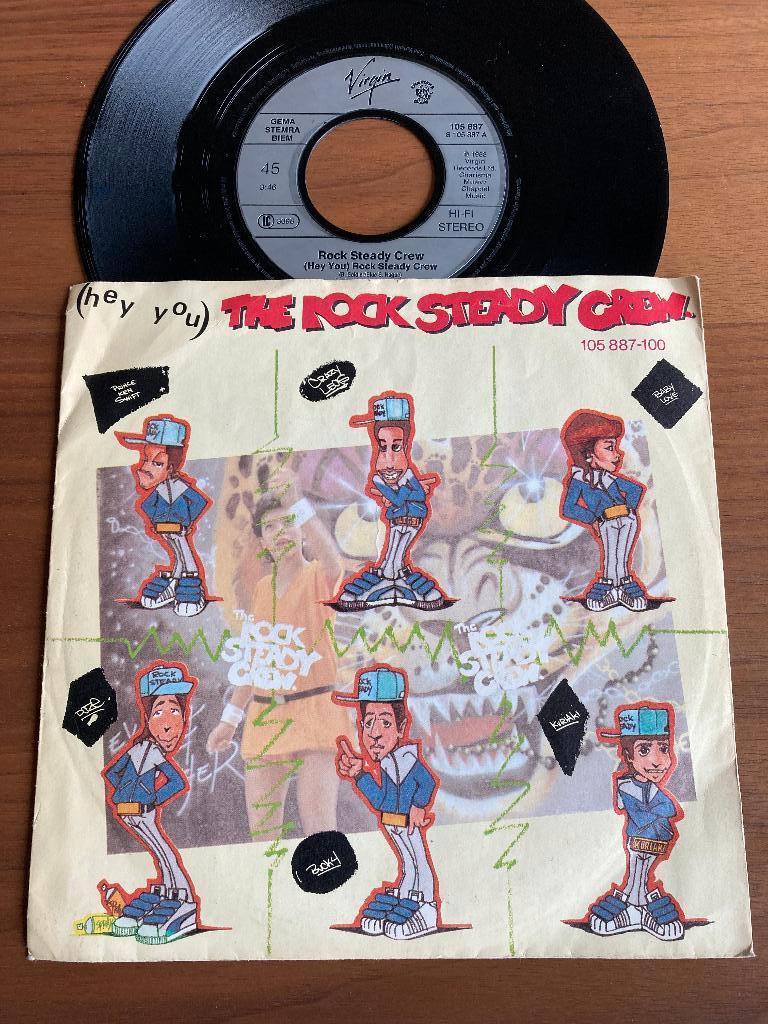 The Rock Steady Crew – (Hey You) The Rock Steady Crew, Enlèvement, 7 pouces, Single