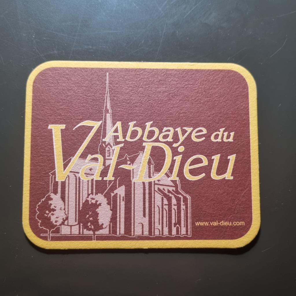 Sous Bock Val-Dieu, Collections, Marques de bière, Enlèvement ou Envoi, Utilisé, Sous-bock, Autres marques
