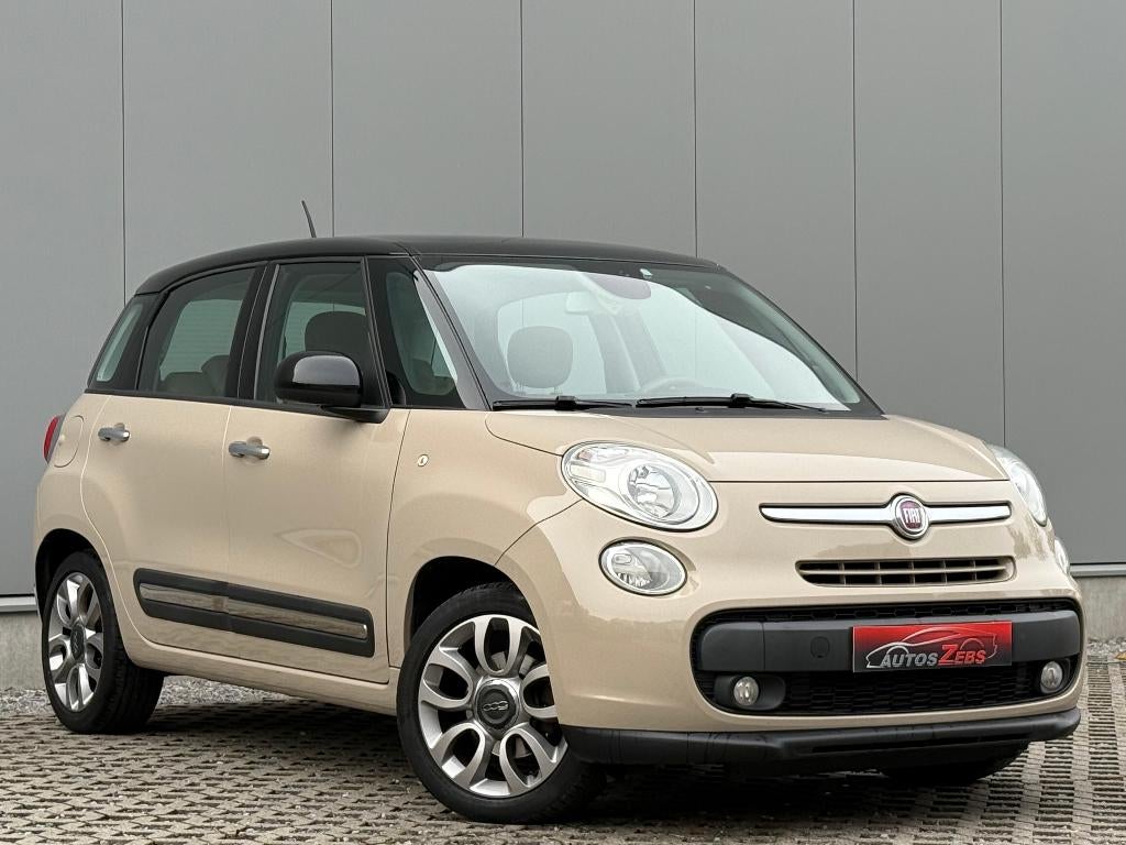 Fiat 500L 1.3 Multijet Lounge Pano Cruise Dig.Airco, Auto's, Voorwielaandrijving, Euro 5, 110 g/km, Beige