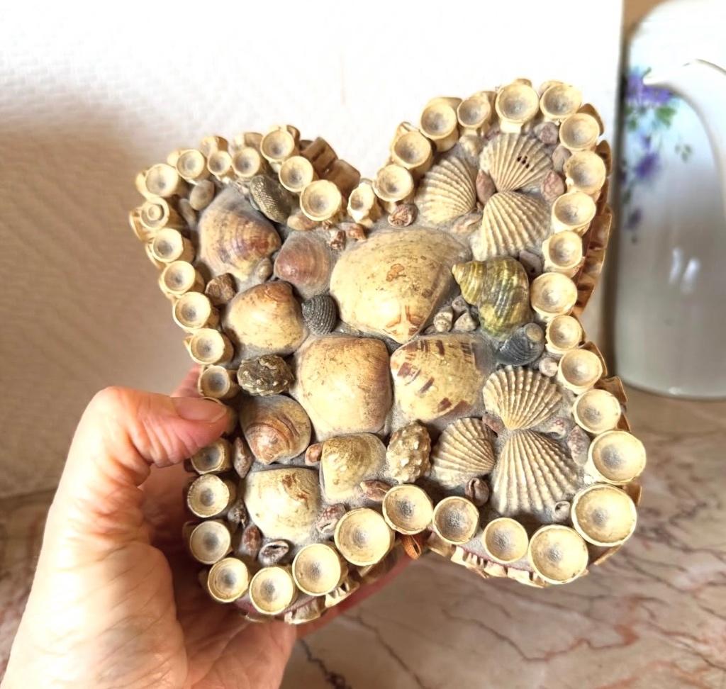Juwelenkistje uit schelpen, Ophalen of Verzenden