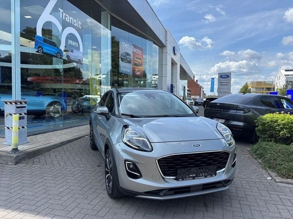 Ford Puma TITANIUM X MHEV Ecoboost 125PK OC3184 *26171*, Auto's, 121 g/km, Puma, 5 deurs, Hybride Elektrisch/Benzine