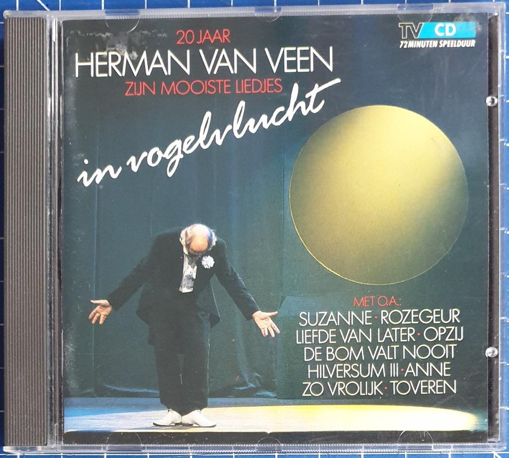 CD Herman Van Veen - In Vogelvlucht, Ophalen of Verzenden, Gebruikt, Overige genres