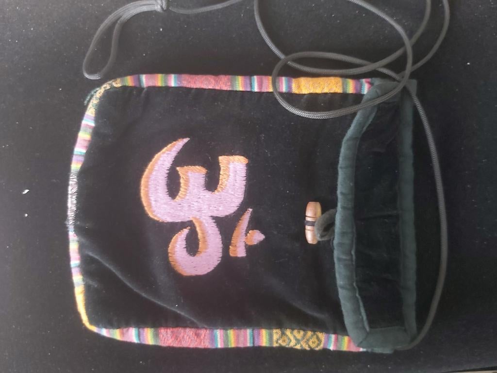Stoffen schoudertasje 16cmx20cm, Enlèvement, Utilisé