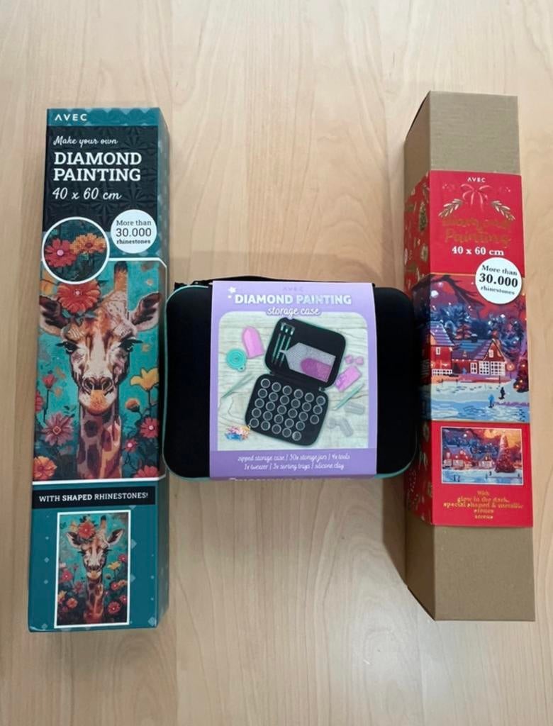 Diamond Painting Hobbyset, Ophalen, Zo goed als nieuw