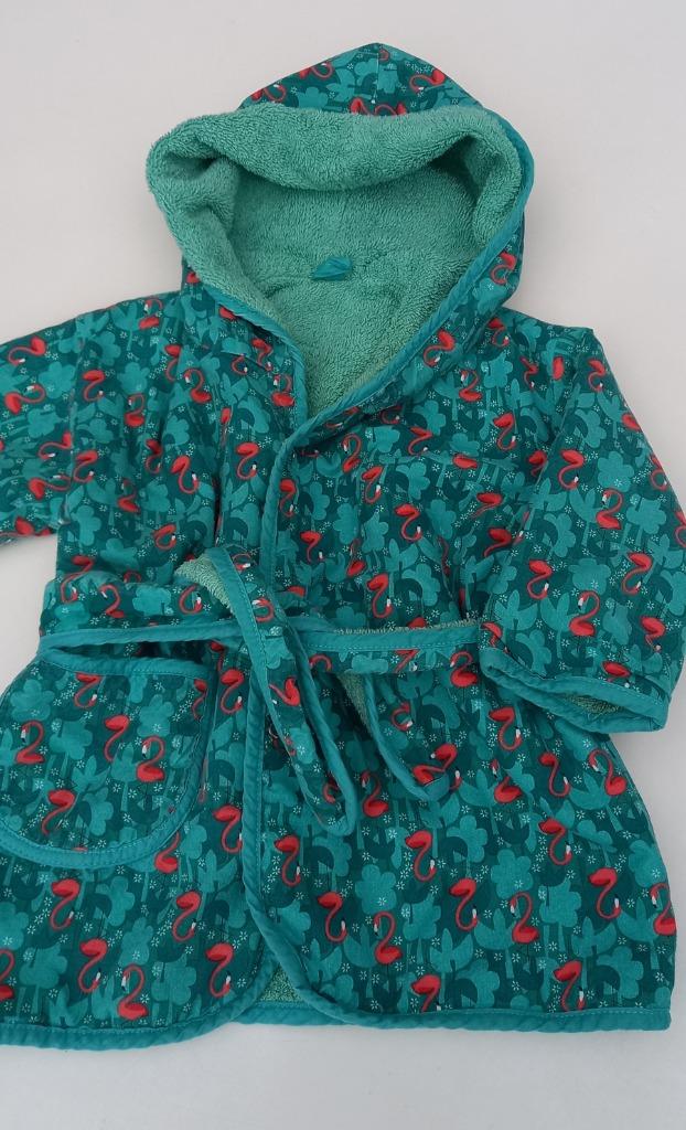 Badjas voor baby    TRIXIE - Flamingo, Kinderen en Baby's, Babykleding | Baby-zwemkleding, Jongetje of Meisje, Overige maten, Zo goed als nieuw