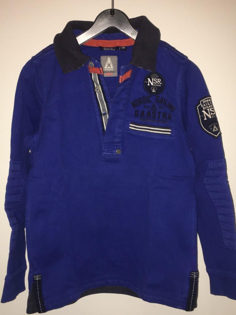Gaastra longsleeve polo maat 128, Gebruikt, Ophalen of Verzenden, Gaastra, Shirt of Longsleeve