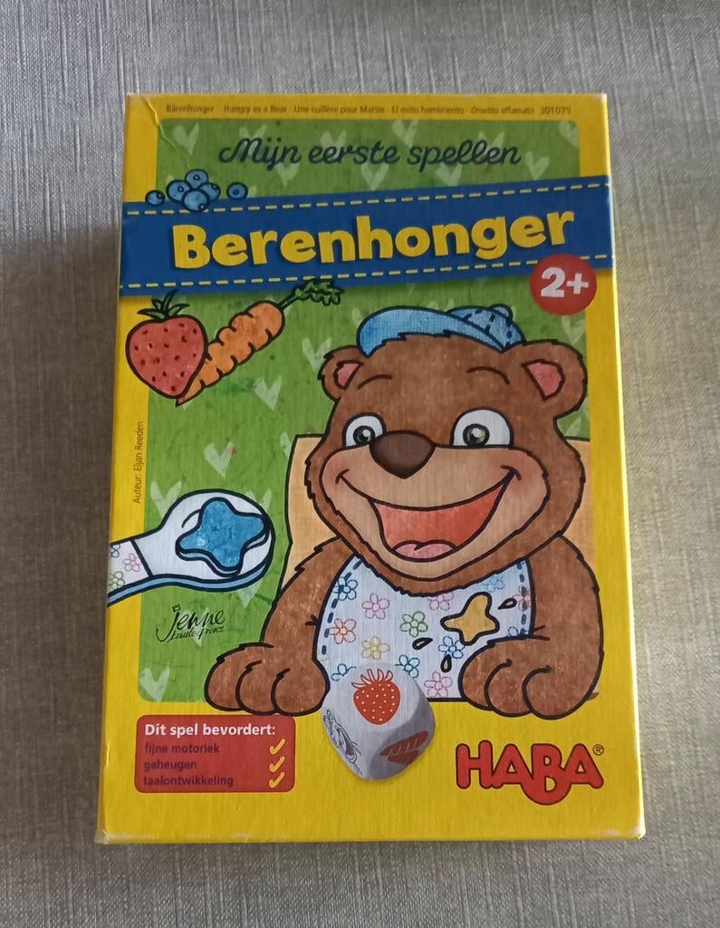 Mijn Eerste Spellen "Berenhonger" - Haba, Kinderen en Baby's, Speelgoed | Educatief en Creatief, Ophalen of Verzenden