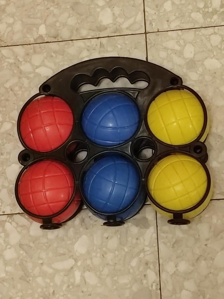 6 boules de pétanque ou pour autre jeu, Enlèvement ou Envoi, Comme neuf, Garçon ou Fille