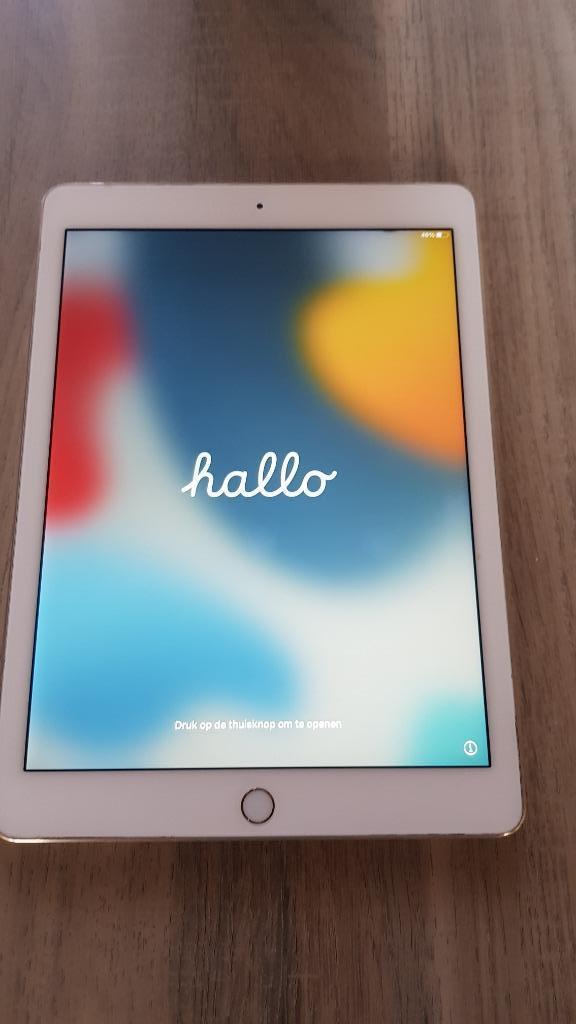 Apple Ipad Air Wi-Fi 16Gb Gold, Ophalen of Verzenden, Gebruikt, Apple iPad, Wi-Fi
