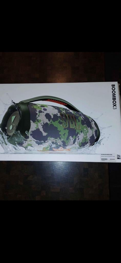 JBL BOOMBOX 3 SQUAD, Ophalen of Verzenden, Nieuw, Overige merken