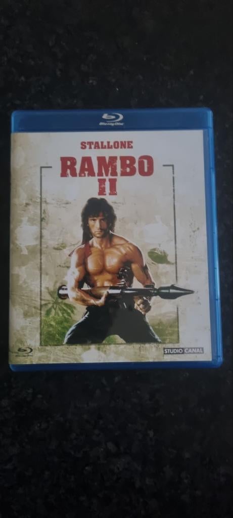 Rambo II blu ray NL FR, Ophalen of Verzenden
