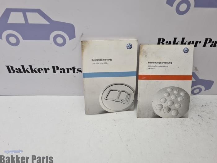 Livret d'instructions d'un Volkswagen Golf, -, Volkswagen, -, 3 mois de garantie