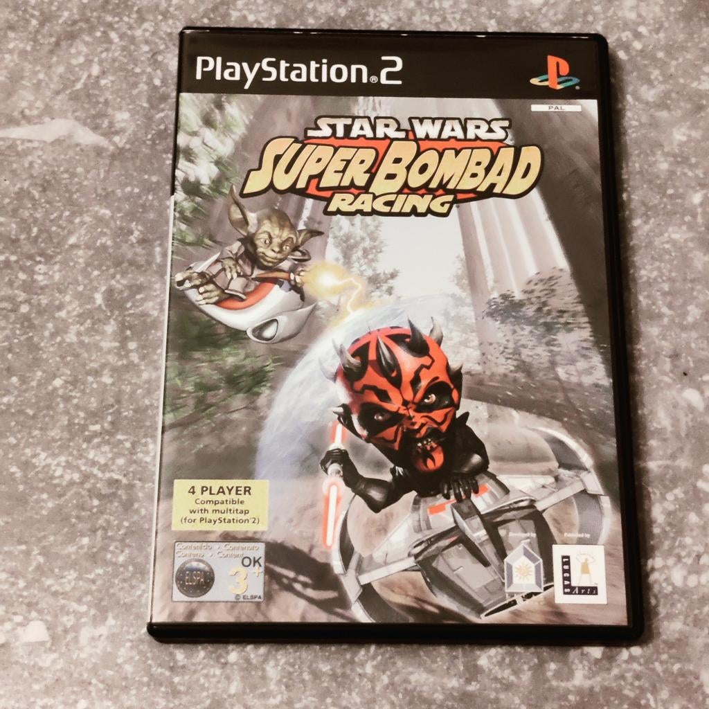 Star Wars Super Bombad Racing PS2, Ophalen of Verzenden, Zo goed als nieuw