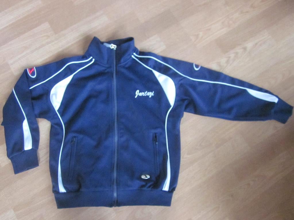 blauw-wit voetbalgilet van het merk Jartazi, Sport- of Zwemkleding, Ophalen of Verzenden, Zo goed als nieuw, Jartazi