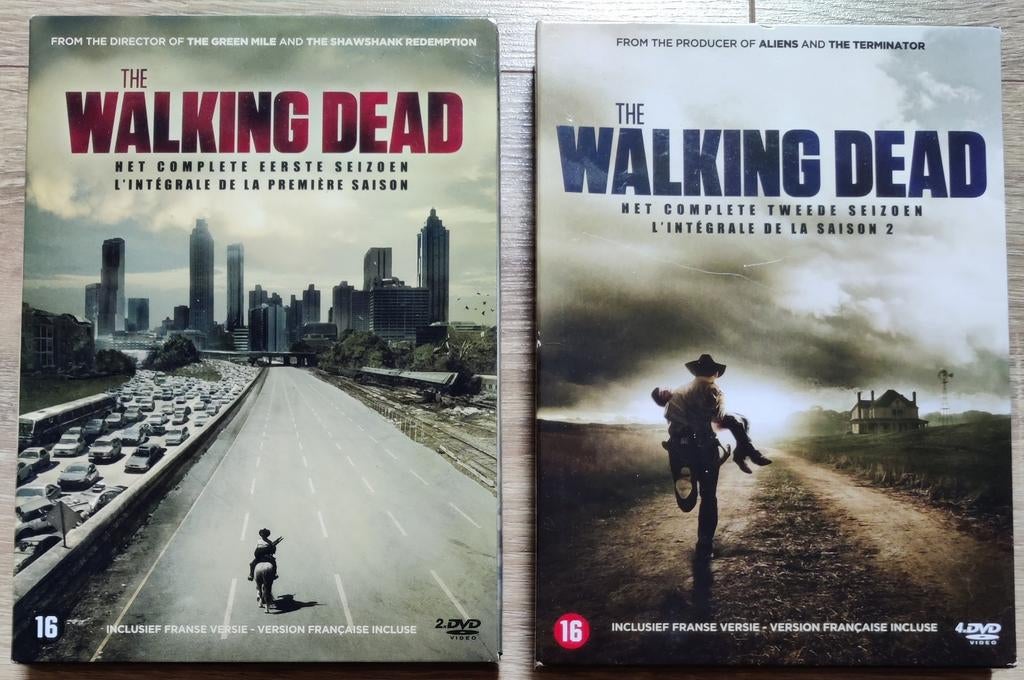 The Walking Dead Season 1 & 2 (2001) (Andrew Lincoln) DVD, Ophalen of Verzenden, Zo goed als nieuw