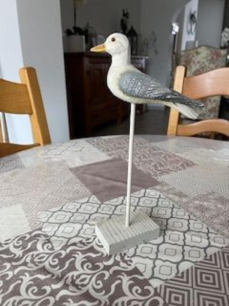mouette en bois, Enlèvement, Utilisé, Bois