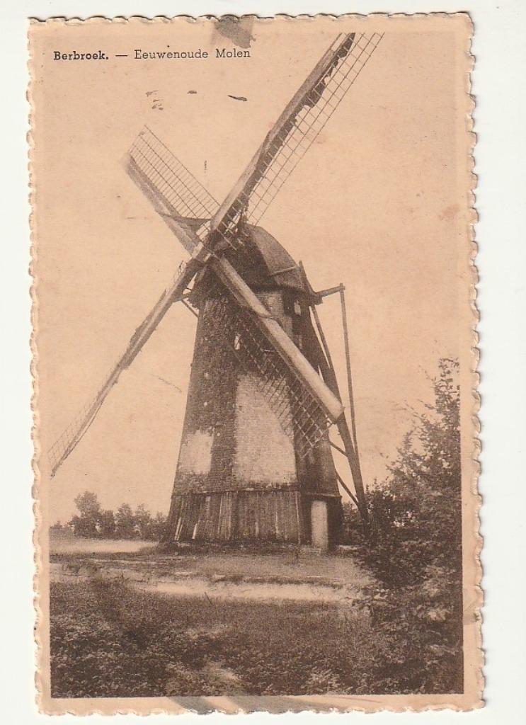 Berbroek Eeuwenoude Molen, Verzenden, Gelopen, Limburg