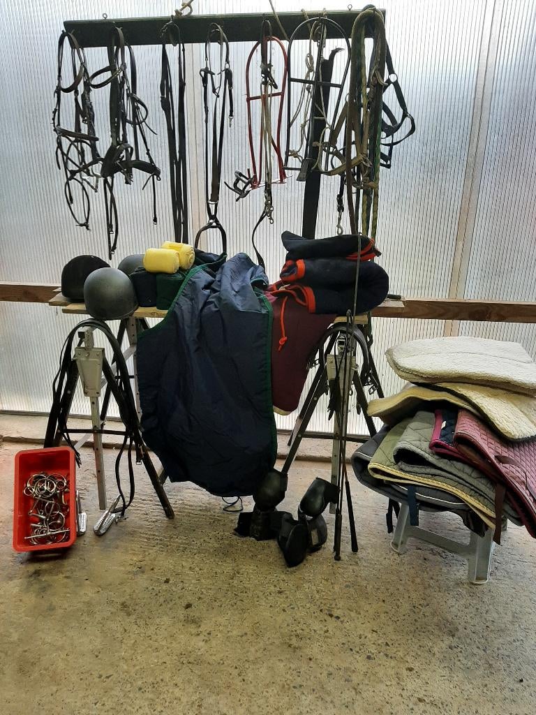 lot de matériel d'équitation, Enlèvement, Utilisé, Autres espèces