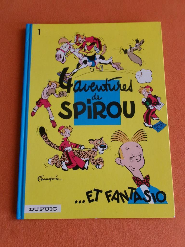 4 AVENTURES DE SPIROU ET FANTASIO - N 1, Livres, BD, Utilisé, Une BD, Enlèvement ou Envoi