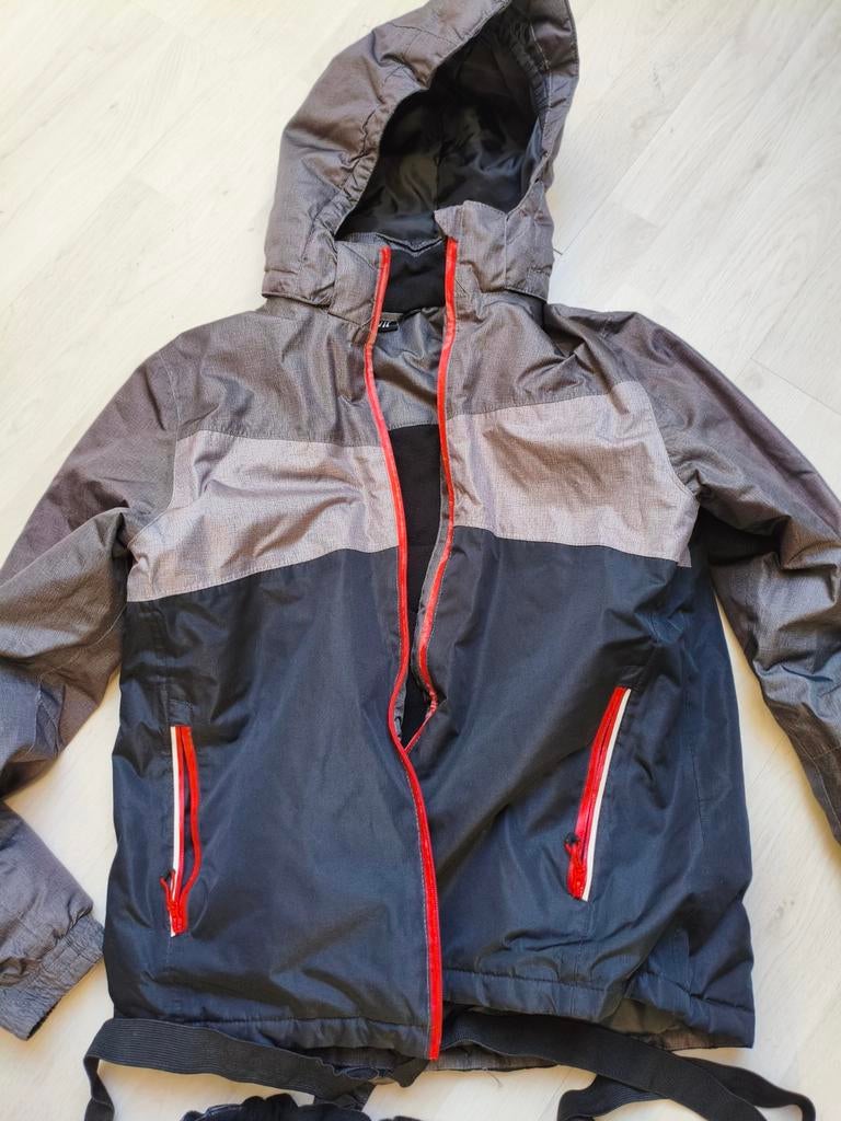 Combinaison ski veste et pantalon 158-164 parfait état, Enlèvement, Comme neuf, Pantalon
