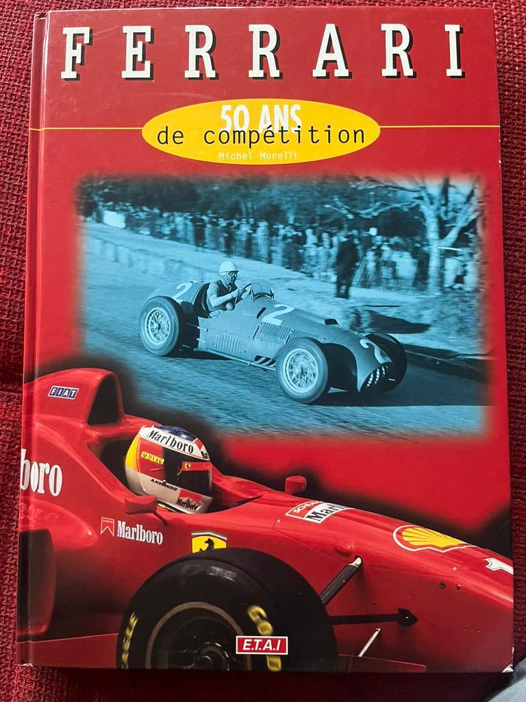 Boek Ferrari 50 And de compétition / formule 1, Livres, Autos | Livres, Enlèvement ou Envoi, Comme neuf, Ferrari