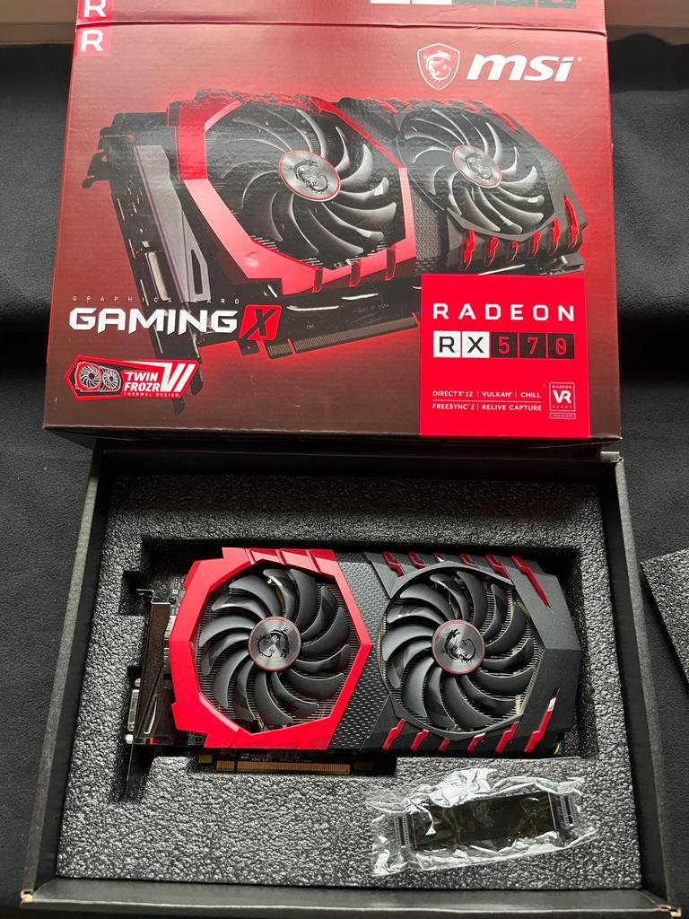 Onderdelen PC - ryzen5 3600-msi radeon 570- msi B450-apro…, Computers en Software, Gebruikt, AMD Ryzen 5, 16 GB, Ophalen