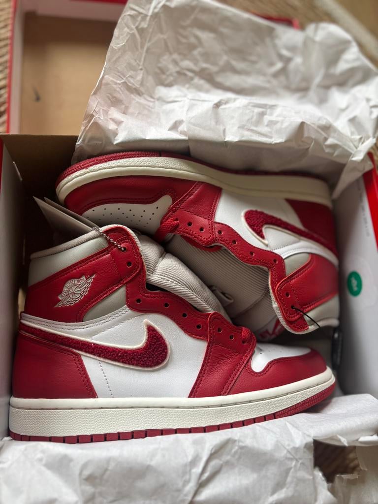 Nike Air Jordan 1 High OG Varsity Red M38, Ophalen, Nieuw, Jongen of Meisje, Sportschoenen