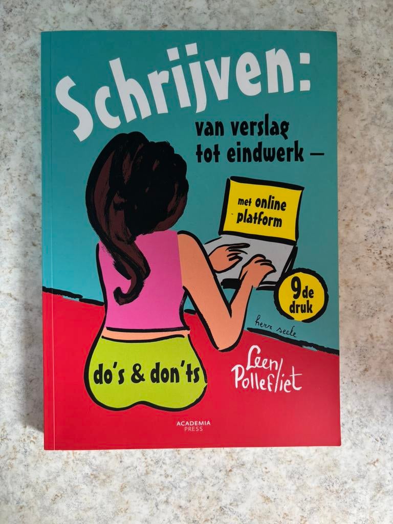 Leen Pollefliet - Schrijven: van verslag tot eindwerk, Enlèvement ou Envoi, Comme neuf, Leen Pollefliet