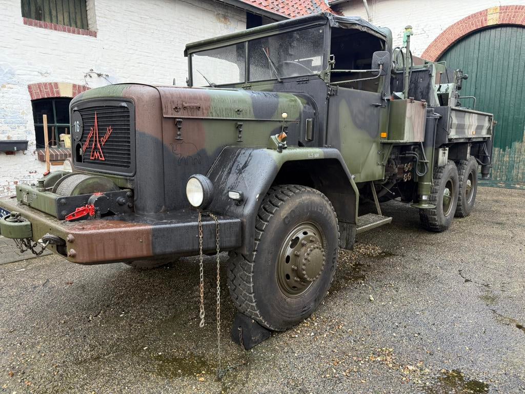 Magirus Deutz 6X6 Takelwagen V8 nieuwstaat ! Nieuwe Motor, Cuir, Autres marques, Achat, 2 portes
