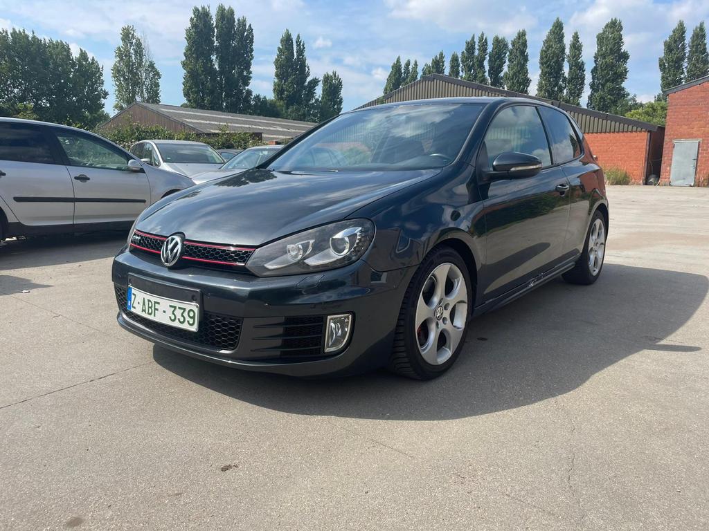 WV GOLF GTI VAN 2012 MET 140DK XENON LED PERFECTE STAAT, Auto's, Euro 5, Zwart, Bedrijf, Handgeschakeld