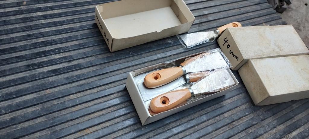 Plamuurmes schraper schraapmes nieuw - grote hoeveelheid, Ophalen of Verzenden, Nieuw