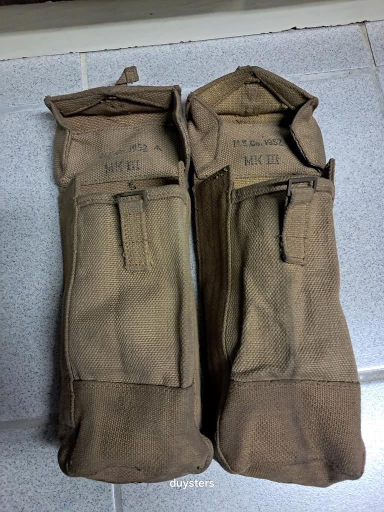 British MKIII pouches ,ammo, Verzamelen, Militaria | Algemeen, Ophalen of Verzenden