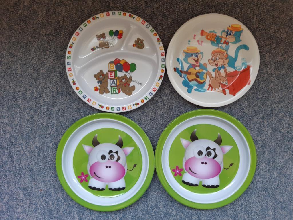 Borden voor kinderen, Ophalen of Verzenden, Zo goed als nieuw, Bord(en)
