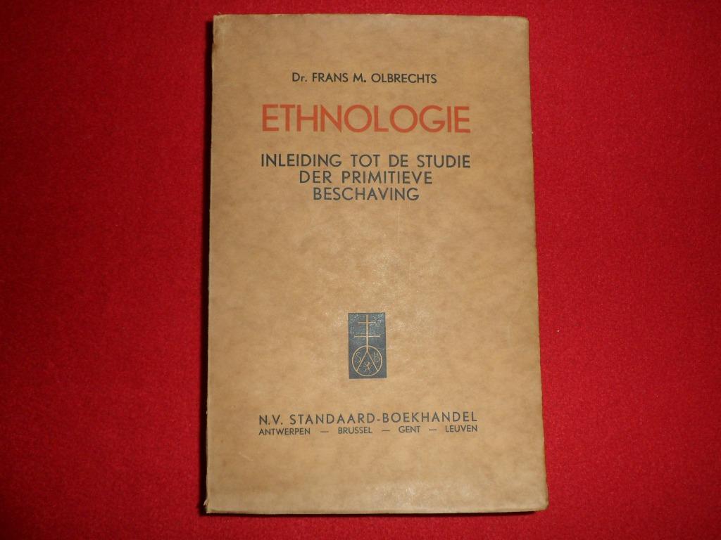 Dr. Frans M. Olbrechts: Ethnologie, Ophalen of Verzenden, Gelezen, Dr. Frans M. Olbrechts