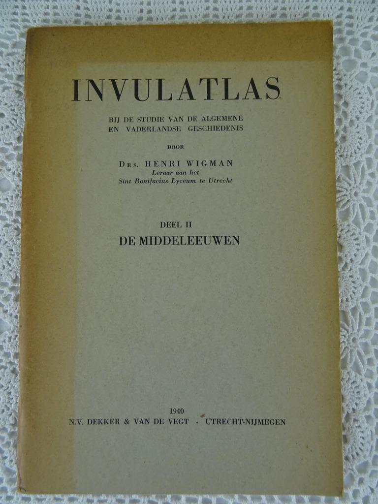 Atlas de remplissage de livres scolaires anciens de 1940 wow, Enlèvement ou Envoi