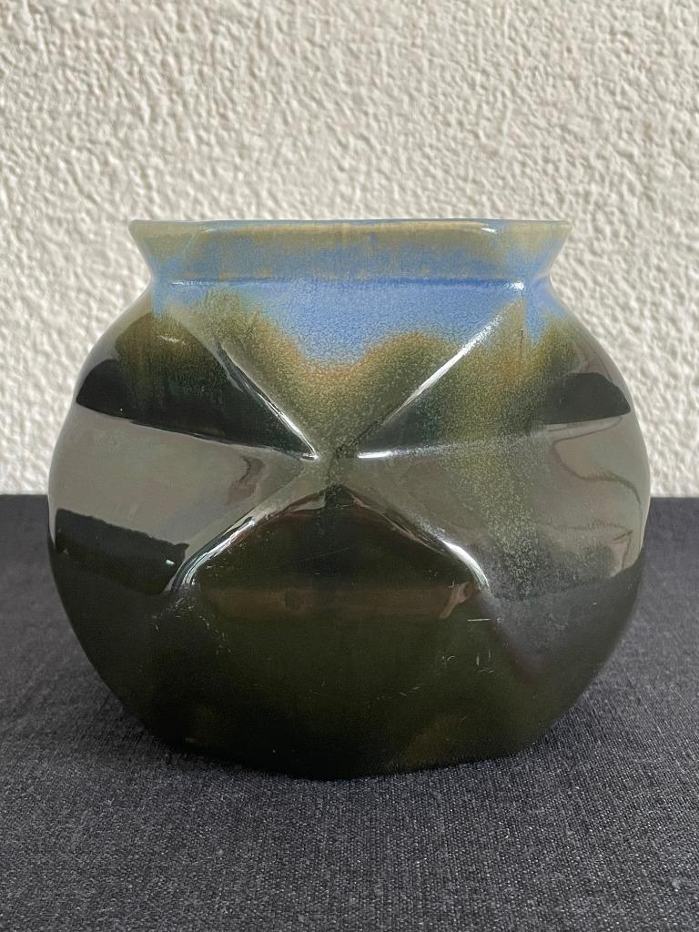 Art Deco vaas - Faïenceries de Thulin, Ophalen of Verzenden