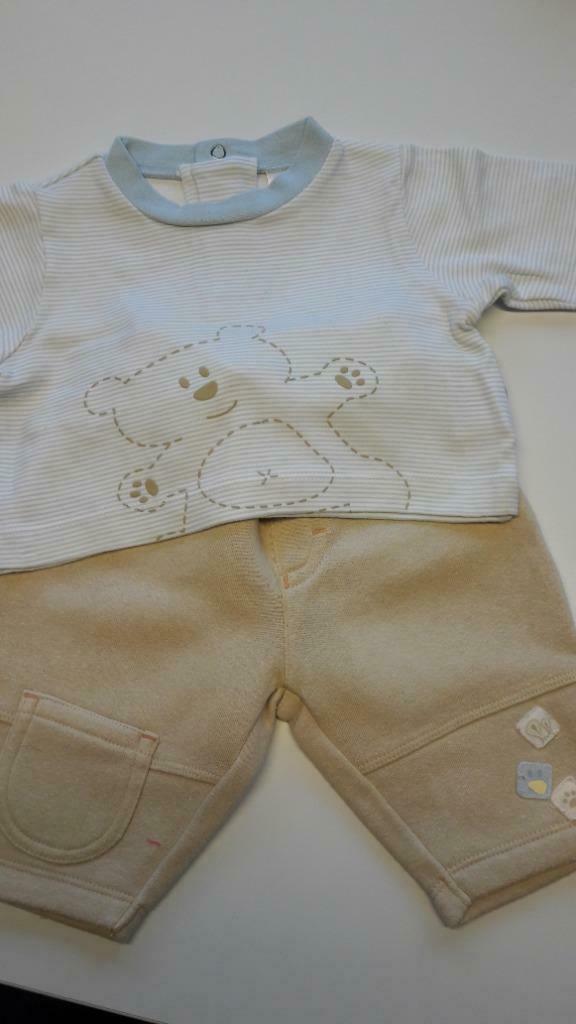 Setje maat 56, Kinderen en Baby's, Babykleding | Maat 56, Ophalen of Verzenden, Gebruikt, Jongetje, Setje