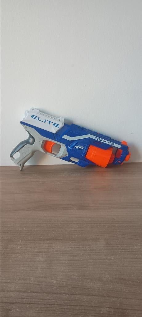 Nerf élite disruptor avec 6 balles, Enlèvement ou Envoi, Comme neuf