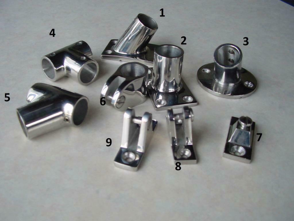 RVS 316 railing, buiskap accessoires 22mm, Ophalen of Verzenden, Nieuw, Overige typen