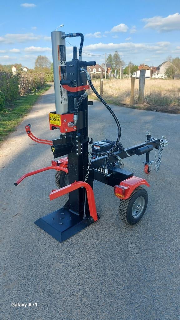 NIEUWE 22T houtkliever op benzinne! PROFESSIONEEL!!!, Ophalen of Verzenden, Nieuw, Benzine