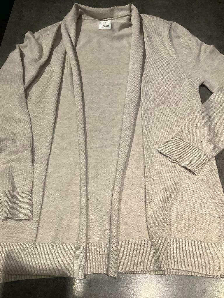 Gilet beige maat 13-14jaar - Zara, Enfants & Bébés, Vêtements enfant | Taille 158, Neuf, Enlèvement ou Envoi, Pull ou Veste, Zara