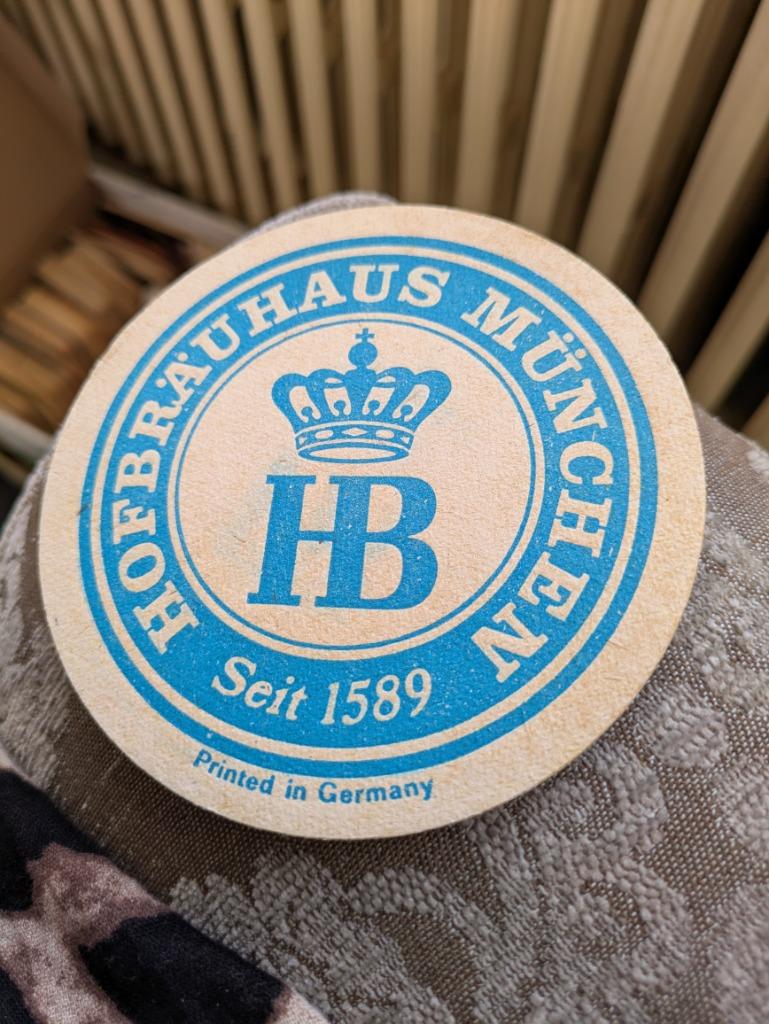 Hofbrauhaus München, Verzamelen, Ophalen of Verzenden, Zo goed als nieuw, Viltje(s)