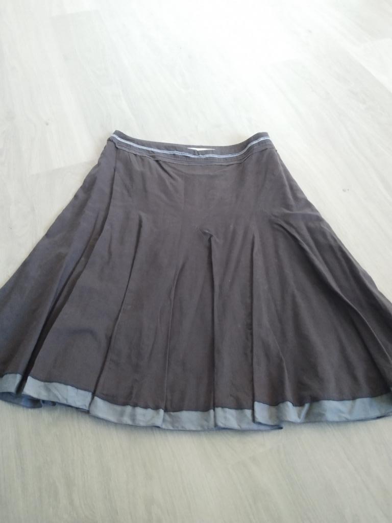 Bruine rok esprit, Maat 38/40 (M), Bruin, Ophalen of Verzenden, Knielengte
