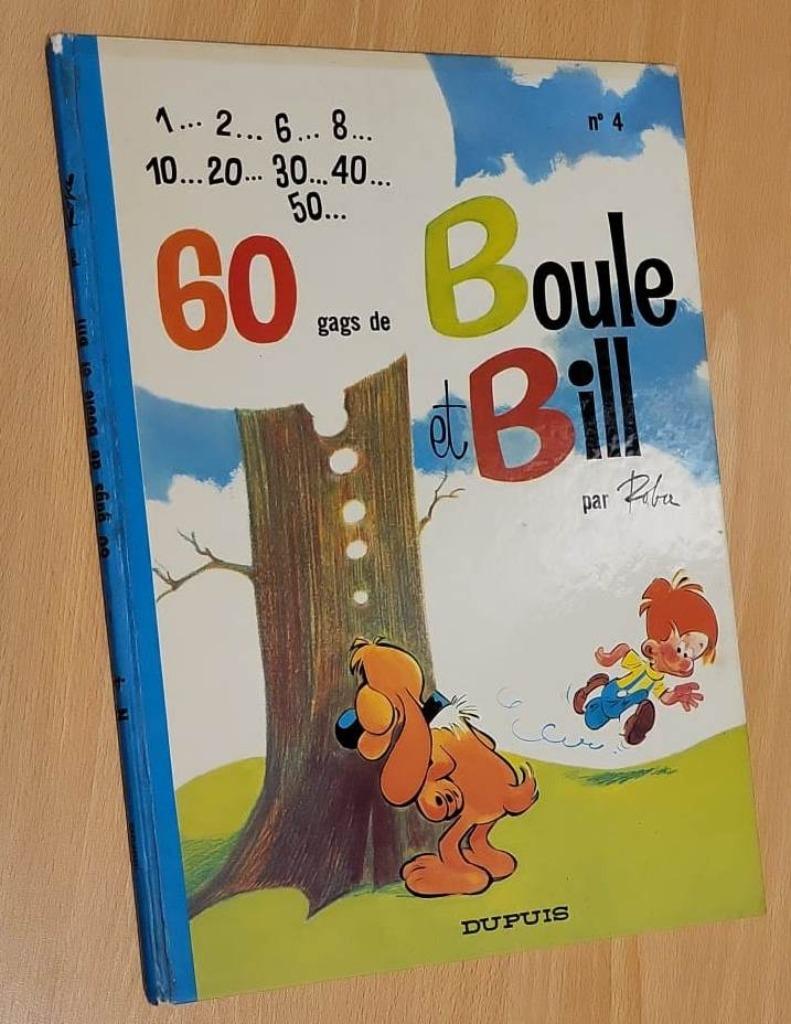 BD Boule et Bill numéro 4, Enlèvement ou Envoi, Une BD, Utilisé, Dupuis