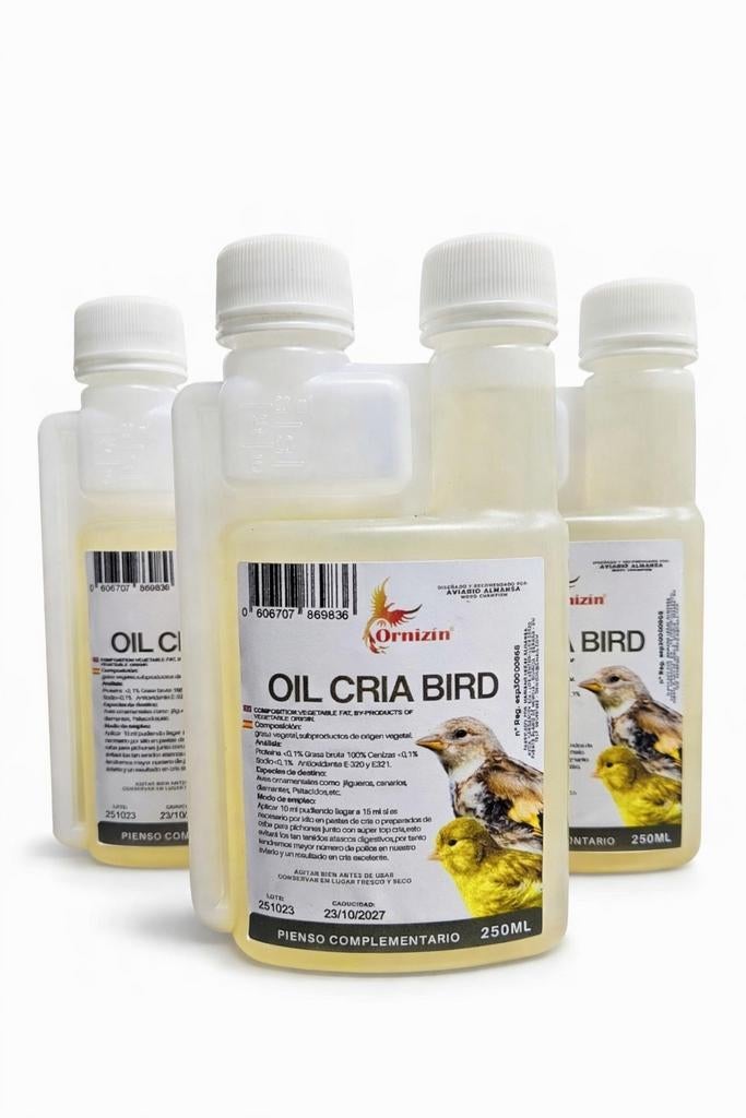 Huile Cría Bird 250ml - Huile d'élevage - Ornizin, Enlèvement