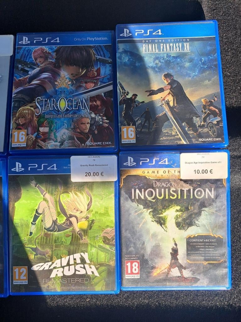 Verschillende PlayStation 4-games. Verkoop per stuk. Niet ve, Ophalen of Verzenden, Zo goed als nieuw