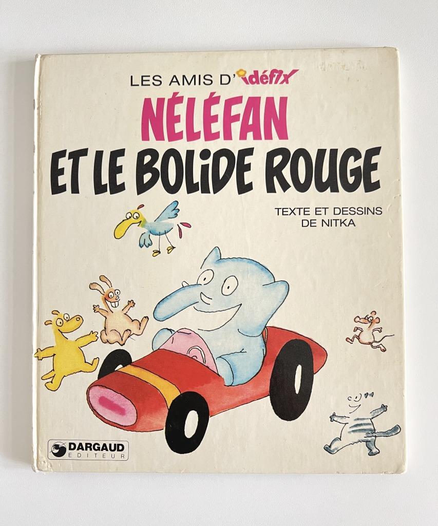 Livre Néléfan et le bolide rouge, Gelezen, Nitka, Eén stripboek, Ophalen of Verzenden