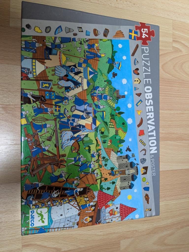 Puzzel ridders, Ophalen